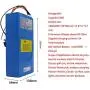 Jieoto 60V 18AH 20AH Ebike Lithium-ion Battery Pack for 1500W 1200W 1000W 750W 500W Motor for Moped Scooters Electric Motorcycles Electric Tricycles, etc. (with Charger)