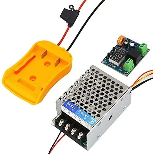 IRONFACE Upgrade Power Wheels Battery Adapter Converter kit for DeWalt 18V 20V Battery DW DIY IRONFACE Upgrade Power Wheels Battery Adapter Converter kit for DeWalt 18V 20V Battery DW DIY