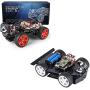 SunFounder Smart Video Car Kit V2.0 PiCar-V Robot Kit for Raspberry Pi with Raspberry Pi Pico Robot Car Kit