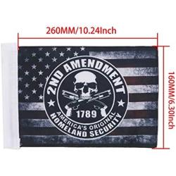 Motorcycle Flagpole Mount Set & 6