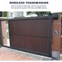CO-Z Security Wireless Automatic Code Entry Gate Keypad Remote Operator Panel Control for Sliding Gate Opener Motor