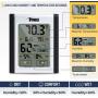 iPower 4 Inch 118 CFM Inline Duct Fan with Variable Speed Controller and Rope Hanger & Humidity Monitor, Quiet HVAC Exhaust Blower, Ventilation Kits