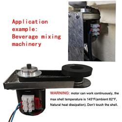 15RPM AC Motor 10Kg.cm Synchronous Gear Motor CW/CCW Control Dual Bearing 115V 60Hz 10W 60KTYZ
