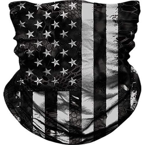 Seamless Neck Gaiter Shield Scarf Bandana Face Mask Seamless UV Protection for Motorcycle Cycling Riding Running Headbands