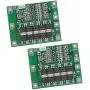 SaiDian 2Pcs 4S 40A 16.8V Li-ion Lithium Battery 18650 Charger PCB Protection Board Circuit Balance Charging Module for Drill Motor(Enhanced)