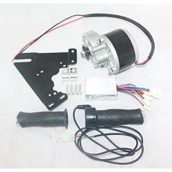 L-faster 24V36V 350W Electric DC Motor + Controller + Throttle Electric Bike Brush Motor Conversion Kit Electric Scooter Motor kit
