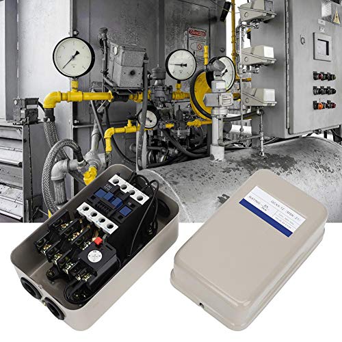 Magnetic Starter, Magnetic Starter Iron Pressure Protection Control Air Compressor Accessories 3Kw