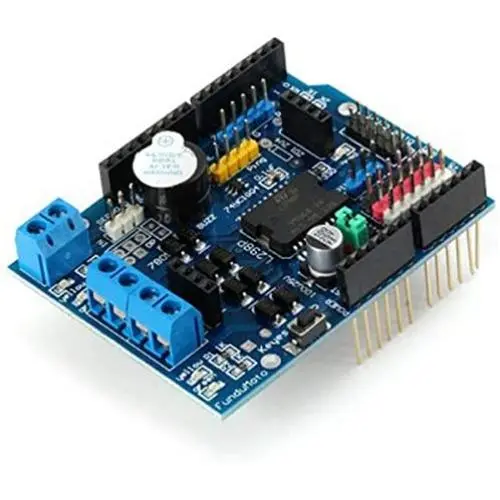 FainWan L298P DC Motor Drive Module L298P DC Motor Drive Shield H-Bridge Drive Expansion Board High-Power DC Stepper Motor Controller Compatible with Ar-duino FainWan L298P DC Motor Drive Module L298P DC Motor Drive Shield H-Bridge Drive Expansion Board High-Power DC Stepper Motor Controller Compatible with Ar-duino