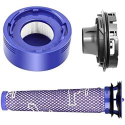 Filter Replacement & Motor Cover Compatible with Dyson V7 V8 Animal and Absolute Cordless Vacuum Cleaners, Upgrade Your Vacuums