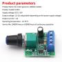 V TELESKY PWM DC Motor Speed Controller 1803BK DC Motor Driver 2A Motor Driver PWM Low Voltage with Speed Control Knob 1.8V 3V 5V 6V 12V 30W (6Pcs)