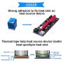 DKARDU 15mm x 25m Thermal Conductive Double Side Adhesive Tape Thermal Adhesive Tape Cooling Tape for Heatsinks, LED Lights, IC Chip, CPU, GPU with 1.5m Measuring Tape