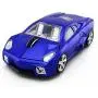 ECOiNVA Wireless Sports Car Mouse Laptop Desktop Computer Mice 2.4G USB Optical Mouse (Blue)