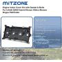 MITZONE Engine Valve Cover with Gasket and Bolts Compatible with 2014-2017 Nissan Altima Rogue Murano 2014 Pathfinder 2014-2017 Infiniti Qx60 2.5L Replace # 13264-3KY0A