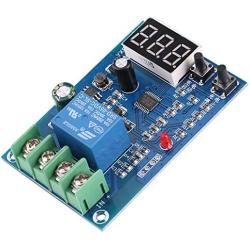 Battery Charging Controller Module, 6-60V 10A Lithium Battery Charging Control Module Board Automatic Charger Power Source Switch for Car Generators, Solar Power, Wind Turbines