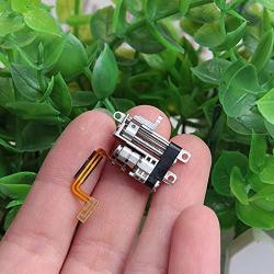 Acxico 2 pcs Mini 5mm 2-Phase 4-Wire 3V 5V Planetary Gear Stepper Motor Linear Screw Slider