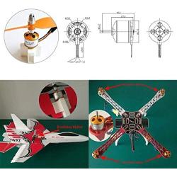 Vehicles-OCS 1Pcs RC Drone Replacement A2212/10T 1400KV Motor with Installation Kit for Fixed Wing Quadcopter Repair Vehicles-OCS Part