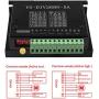 2Pcs TB6600 5A Stepper Motor Driver DC12-48V CNC Controller Nema 23 Nema17 Series Stepper Motor Single Axes 1 Phase Hybrid Metal Case CNC Engraving Machine