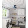 Hunter Hartland Low Profile Indoor Ceiling Fan with LED Lights and Pull Chain, 44