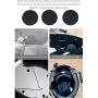 Detachable Motorcycle Helmet Bluetooth Headset, Outdoor Headset, Waterproof Motorcycle Sports Headset, Speaker Hands-Free, Music Call Control, auto-Answer, 60 Hours Playback time System