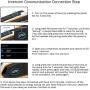 Motorcycle Bluetooth Headset, Helmet Communication System, Motorcycle Walkie-Talkie Helmet Intercom Heaphones with Mic/Automatic Answer/HD Music (intercom-BE6)