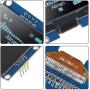 Alinan 2pcs OLED Display Module I2C 4pin 128X64 1.3 Inch Display Module SSD1106 Blue for R3 STM
