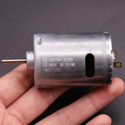 Davitu DC Motor - MABUCHI RS-545SH-3250 DC 12V-24V 18V 12500RPM Large Torque High Speed D-shaft 545 Micro Motor for DIY Model Car Electric Drill
