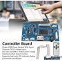 HDMI Controller Board Kit, LCD Display Driver Board, LCD Driver Module Shield, Controller Board, Synthetic Cardboard for Universal 50Pin