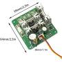 Motor Speed Controller 6V-90V DC Motor Pump CCMHCN PWM Speed Controller 15A PLC DC Motor Speed Controller With Control Knob(2 PCS)