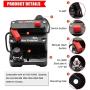 KEDAKEJI 50 Amp Waterproof Circuit Breaker with Manual Reset for Car Marine Trolling Motors Boat ATV Manual Power Protect for Audio System Fuse,12V-48VDC