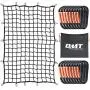 ORION MOTOR TECH Cargo Net for Pickup Truck Beds, 4x6 Truck Cargo Netting and Roof Rack Cargo Net Compatible with Ford Ram GMC Toyota Chevrolet 8x12 Max Cargo Netting with Handmade Knots 16 Carabiners