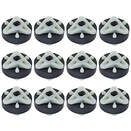Heavy Duty 285753A Direct Drive Motor Coupling Kit with Metal Core Replacement Part by Blue Stars - Exact Fit for Whirlpool & Kenmore Washers - Enhanced Durability and Support Heavy Duty - Pack of 12