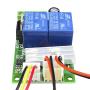 DC 6-24V 6V 9V 12V 24V 3A PWM DC Motor Speed Controller Forward Backward Reversible Switch RC Control Regulator with Relay
