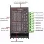 V TELESKY TB6600 Stepper Motor Driver Nema 23 Stepper Motor Driver for Nema 17, 23 Series Stepper Motor CNC Controller Single Axis Hybrid MicroStepping（1 pcs)