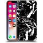 Head Case Designs Officially Licensed Ford Motor Company Marble Logos Soft Gel Case Compatible with Apple iPhone X/iPhone Xs