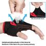 MOREOK Cycling Gloves Bike Gloves for Men/Women-[Breathable Anti-Slip 5MM Gel Pad] Biking Gloves Half Finger Road Bike MTB Bicycle Gloves-for Cycling /Fitness/Motorcycle /Gym/Outdoor Sports