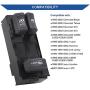 AiYiGu Power Door Lock Window Switch Control Button Front Driver Side, Compatible with Chevy Blazer Tahoe S10 C/K1500 2500 3500, 1995-2000 GMC Yukon Sonoma Isuzu Hombre i-370 Replace OE 15151356