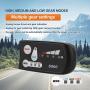 SOONALL 36V/48V Electric Bike Display Meter, Waterproof LED Display Meter with Motor Controller, Multi-Functions Display Control Panel for Bicycle Modification