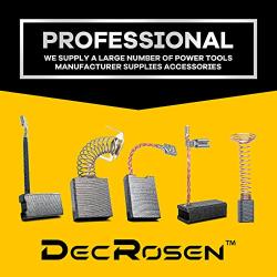 DecRosen N398321 Carbon Motor Brushes DeWALT Polisher DWP849/DWP849X - 2 Pack