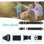 4pcs Boat Deck Rod Tie-Down, Retractable Rod Saver,Rod Buckle Deck Mount, Wide Fishing Rod Straps for Fishing Boat Kayak