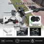 VSYSTO HD 1080P No Screen Motorcycle Dash Cam & 2K Portable Motorcycle Bike Helmet Camera