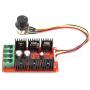 Stayhome 1pcs 9-50V PWM HOO DC Motor Speed Controller Adjustable Variable Speed Switch 12V 24V 36V 48V 40A 2000W
