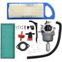 Carbhub 791858 Carburetor Replacement for Briggs & Stratton 792358 791858 794572 799727 698620 793224 697190 697141 14hp 15hp 16hp 17hp 17.5 HP 18hp Craftsman Lawn Tractor Mower with Air Fuel Filter
