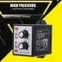 Twin Timer Relay, ATDV-NC On Off Twin Timer Relay Knob Control Time Switch Control Adjustable 6S-60M AC 220V