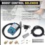 PTNHZ ECU 3 Port Electronic Turbo Boost Control Solenoid Valve For 02-07 Subaru WRX STI FXT With Silicone Vacuum Line