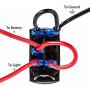 Cllena Car Toggle Switch Laser Blue LED Rocker Switch 5 PINS for Car Motor Boat(Zombie Lights)
