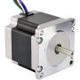 STEPPERONLINE Dual Shaft Nema 23 CNC Stepper Motor 1.26Nm(179oz.in) 8 Wires CNC Mill Router