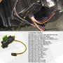 Bicos 89019088 HAVC Blower Motor Resistor Compatible with Cadillac Escalade ESV EXT Chevy Avalanche Silverado Suburban Tahoe GMC Sierra Yukon 2003-2007 Replacement# 973-405 89018308