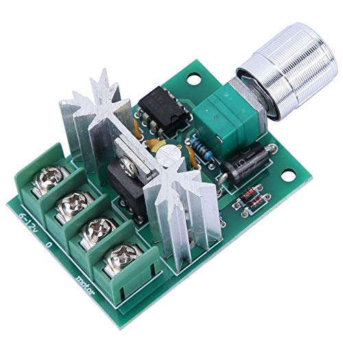 FTVOGUE Motor Governor Speed Control Regulator PWM Controller Switch DC6-12V 6A ,Electronic Components