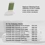 HVAC Blower Motor Resistor Compatible with Tiguan Volkswagen - Beetle, CC, Eos, Golf, GTI, Jetta, Passat, R32, Rabbit - Replace# 1K0959263A