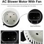 Youxmoto HVAC Blower Motor with Wheel Fan Cage fit for Chevy Silverado Tahoe Avalanche Suburban Escalade ESV GMC Sierra Yukon Hummer H2, Replaces 22741027 20760618 700191